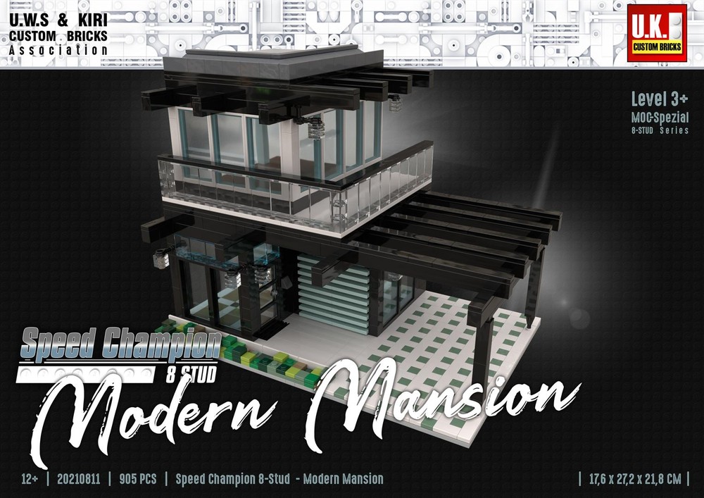 Lego Speed Champion Modern Mansion