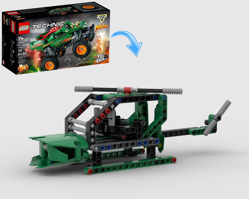 Lego Helicopter 42149 Alternative.