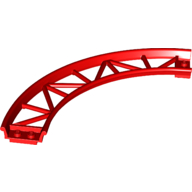 Lego Vehicle Track, Roller Coaster, Curve / Red