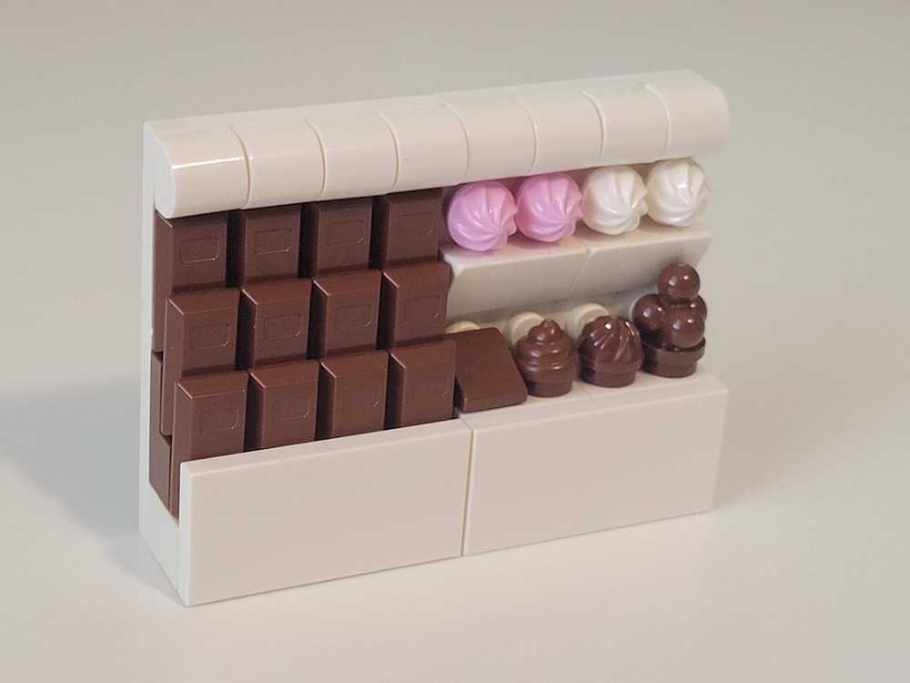 Lego Bricksculpt Chocolate Display