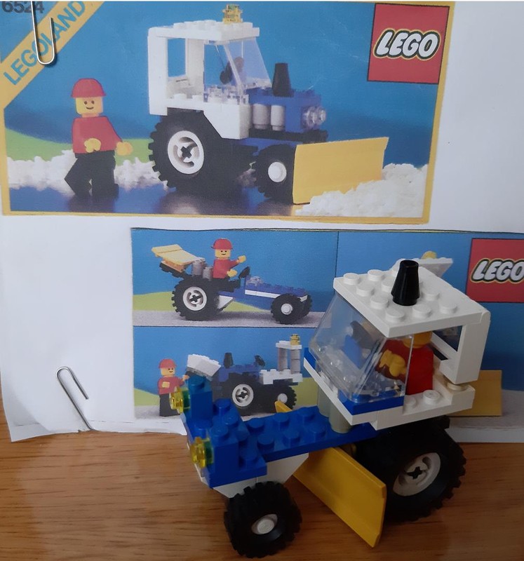 Lego 6524-1 road grader V2