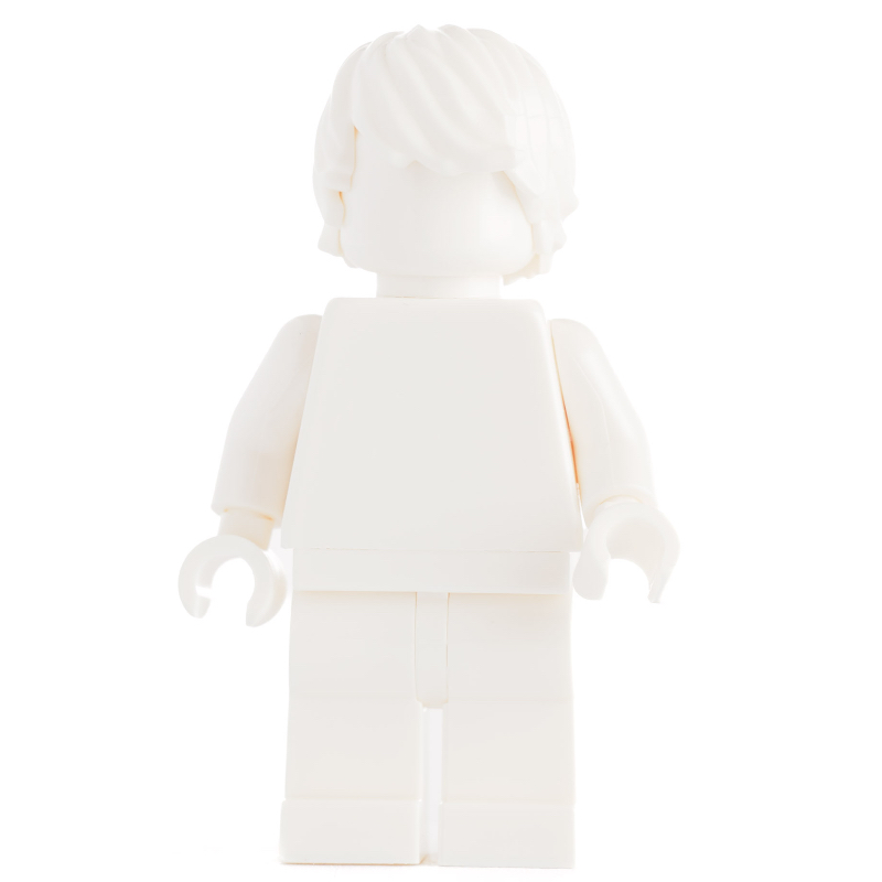 Lego Monochrome White with Hair
