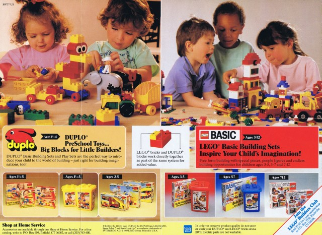 Lego 1989 Mini Duplo / Basic US (109717-US)