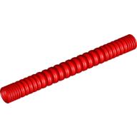 Lego Hose, Ribbed 7mm D. 11L / 8.8cm / Red
