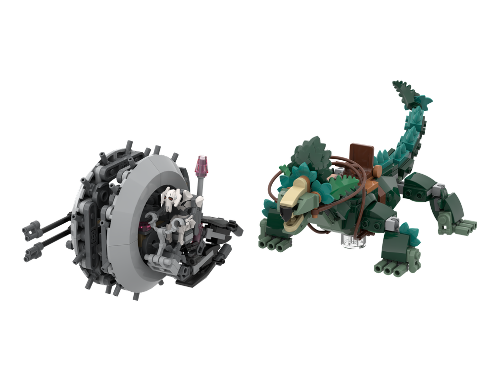 Lego Cyborg Chase