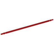 Lego Flexible Ribbed Hose 8mm Ends 19L / Red