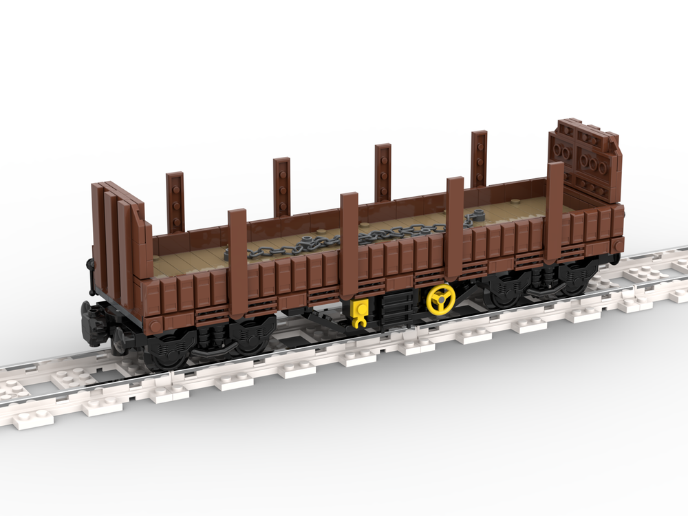 Lego Stake Wagon 4-axle