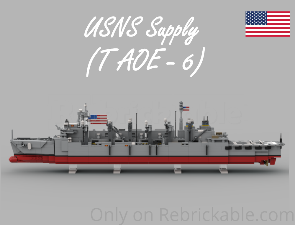 Lego USNS Supply (T-AOE 6)