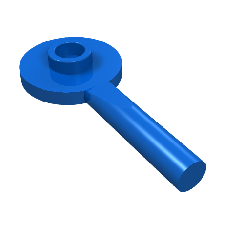 Lego Equipment Signal Paddle / Blue