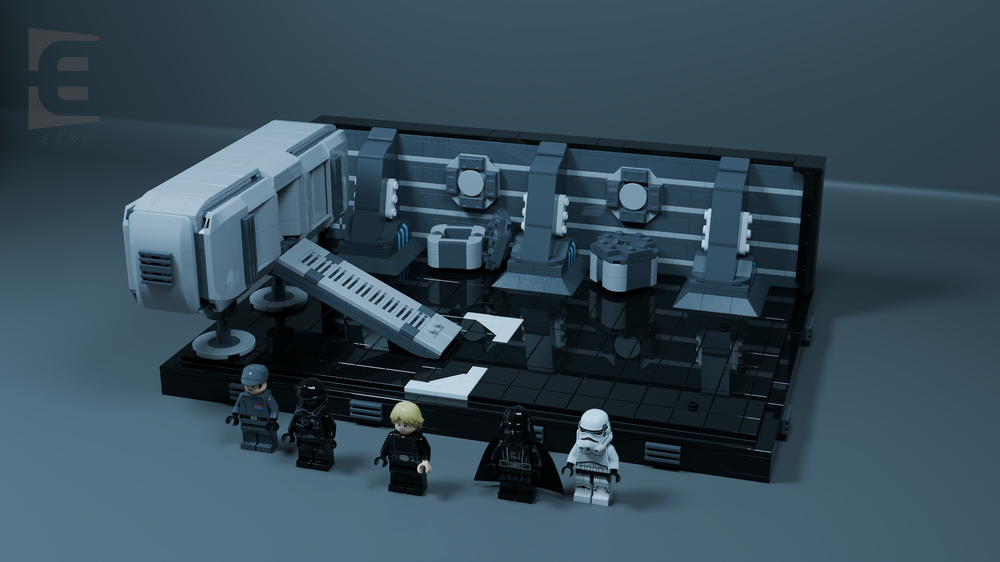 Lego Vader Unmasked