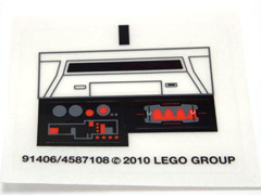 Lego Sticker Sheet for Set 8129-1