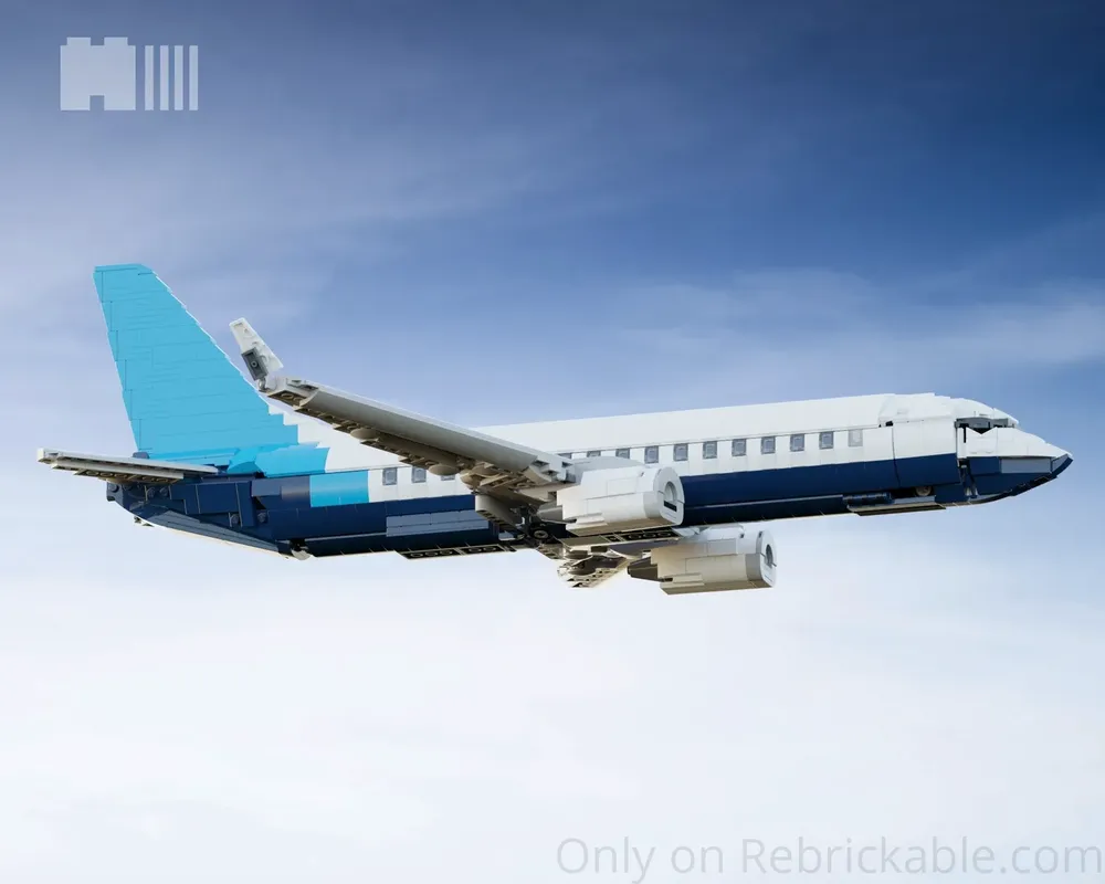 Lego Boeing 737 - House Livery