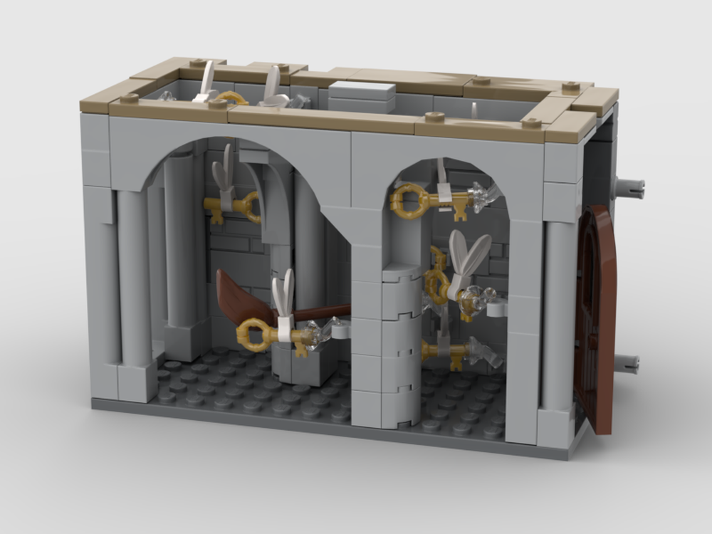 Lego The room of flying keys