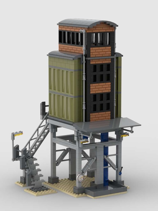 Lego Eisenbahn Getreidespeicher - Train granary