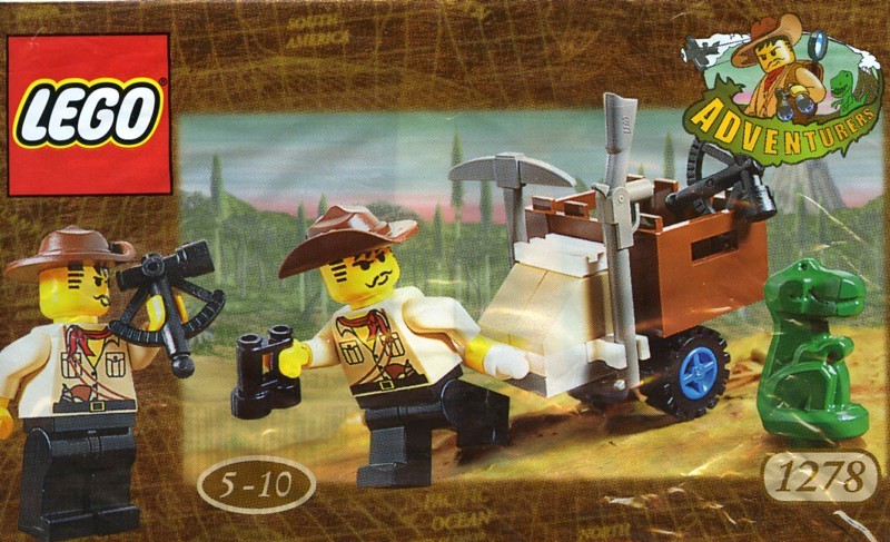Lego Johnny Thunder and Baby T
