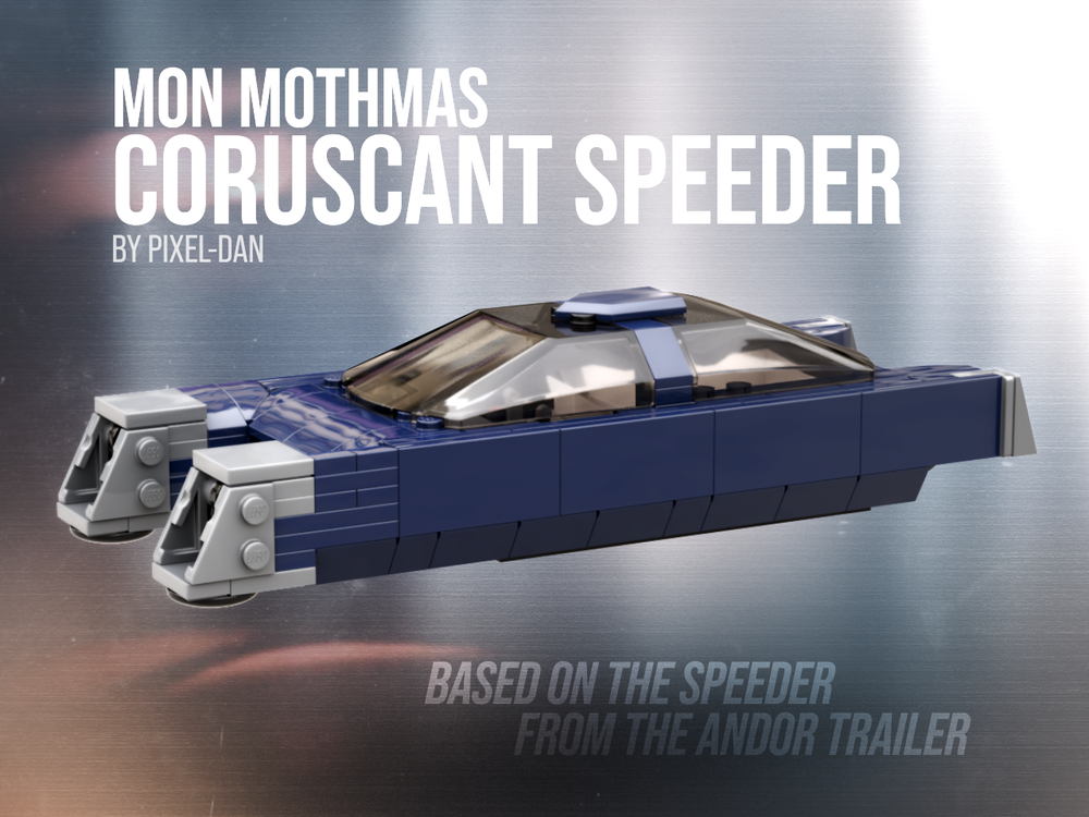 Lego PiXEL-DANs CORUSCANT SPEEDER