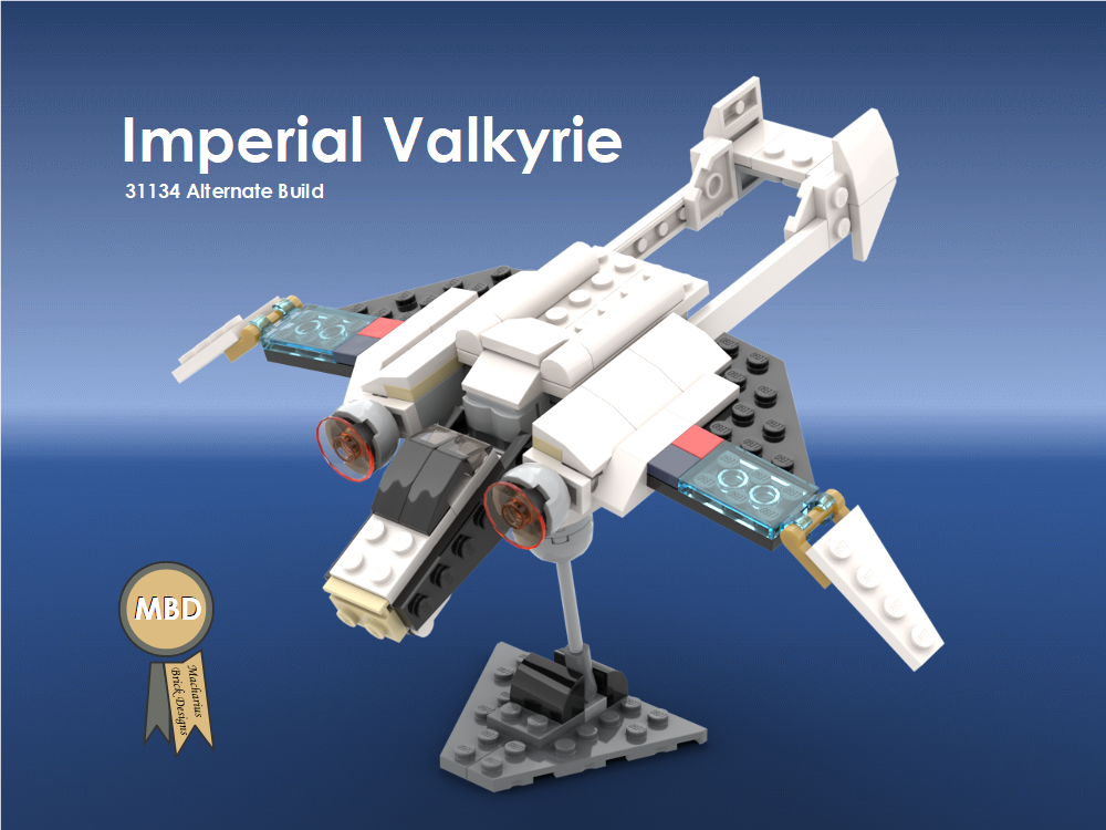 Lego Imperial Valkyrie, 31134 Alternate Build