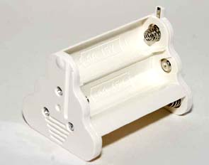 Lego Electric, Train 9V RC Train Base, Battery Holder / White