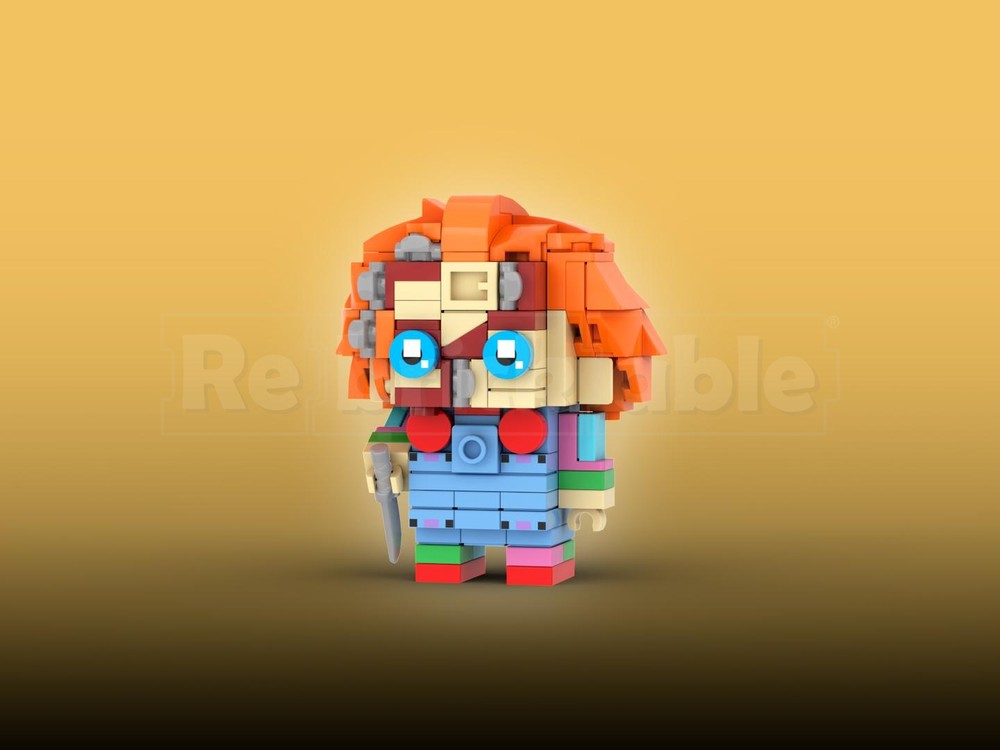 Lego Chucky Brickheadz LEGO MOC - Child's Play