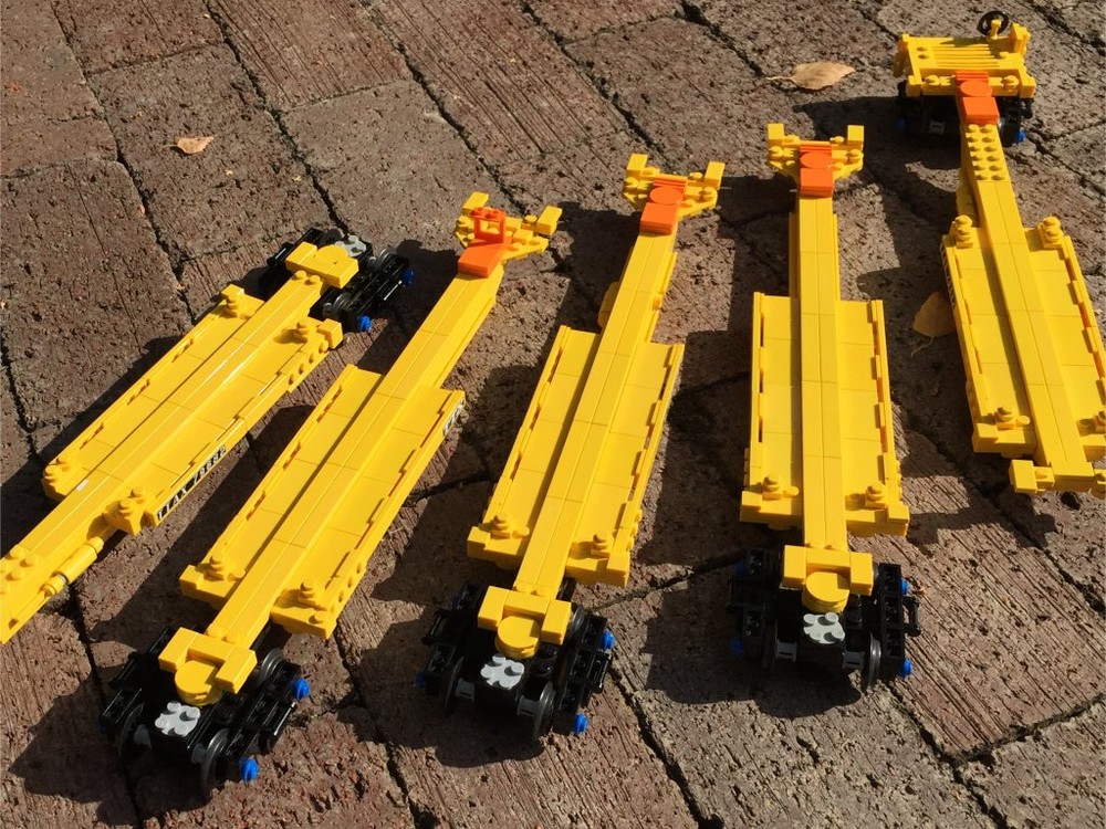 Lego 1:48 Scale TTX Articulated Intermodal Spine Car