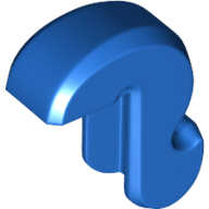 Lego Animal Body Part, Cat Tail / Blue