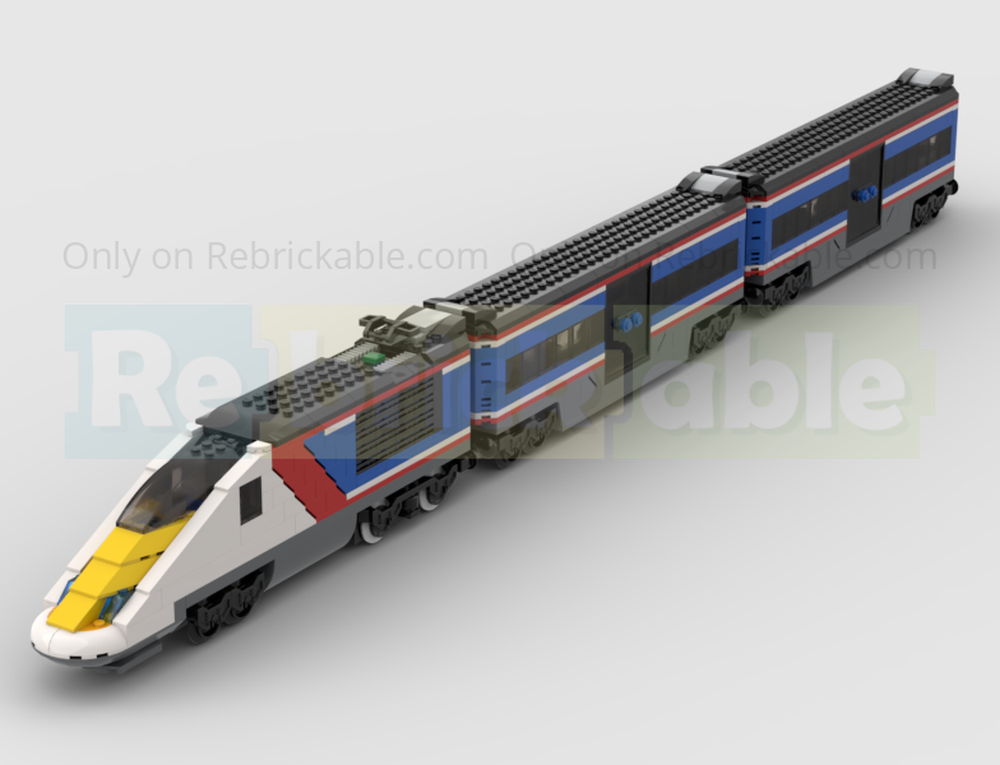 Lego 60337 Modification - Network Southeast Livery