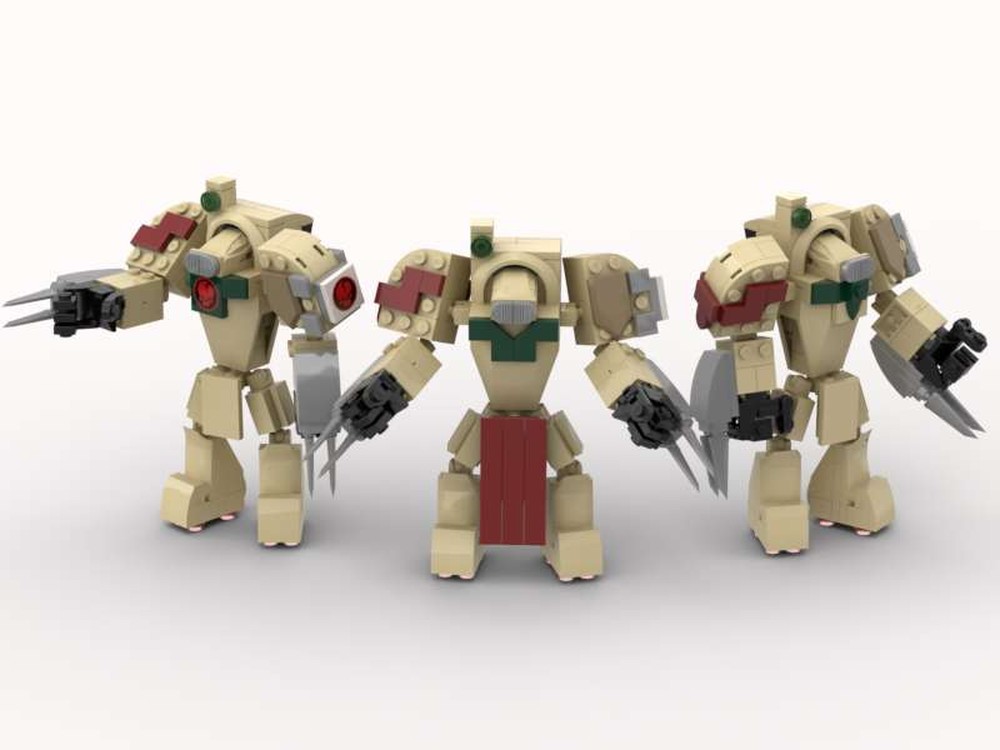 Lego Sentinel 2.7c (Warhammer 40k Dark Angel Terminator Style)
