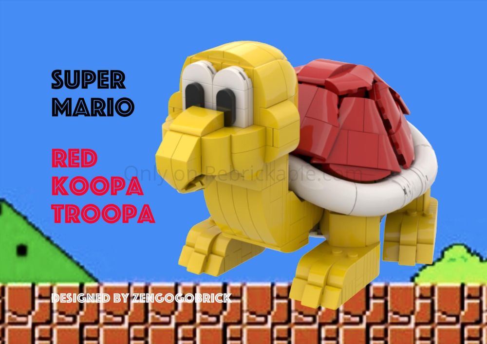 Lego 40787 Super Mario – Red Koopa Troopa