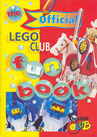 Lego 1996 UK Lego Club Fun Book