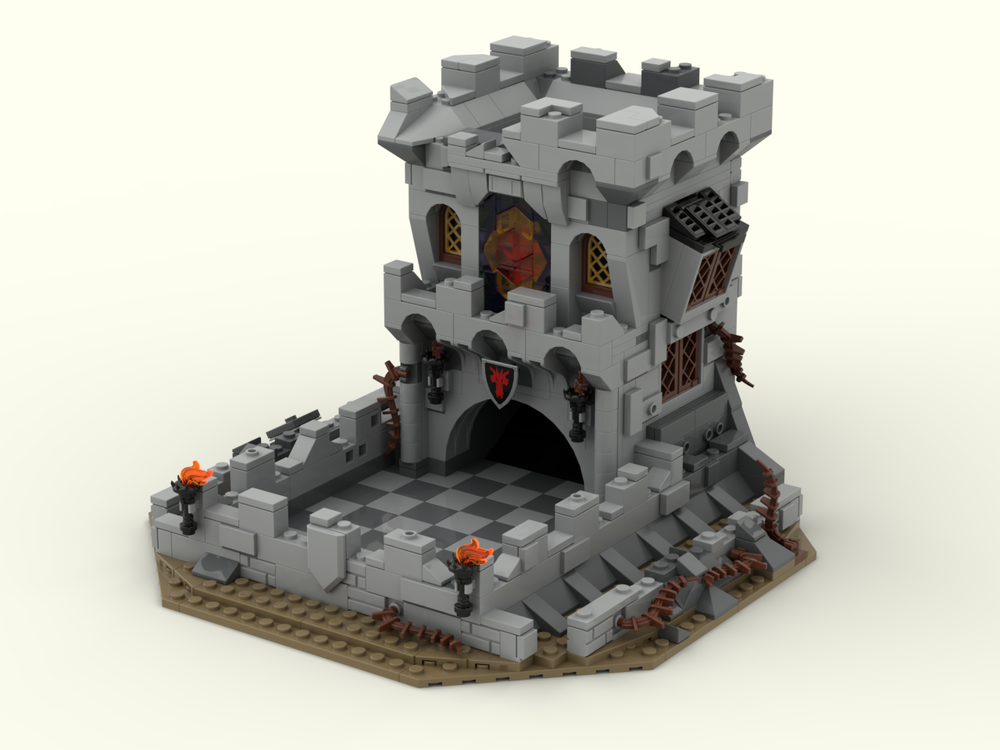 Lego Tiamat's Dice Tower - Tower