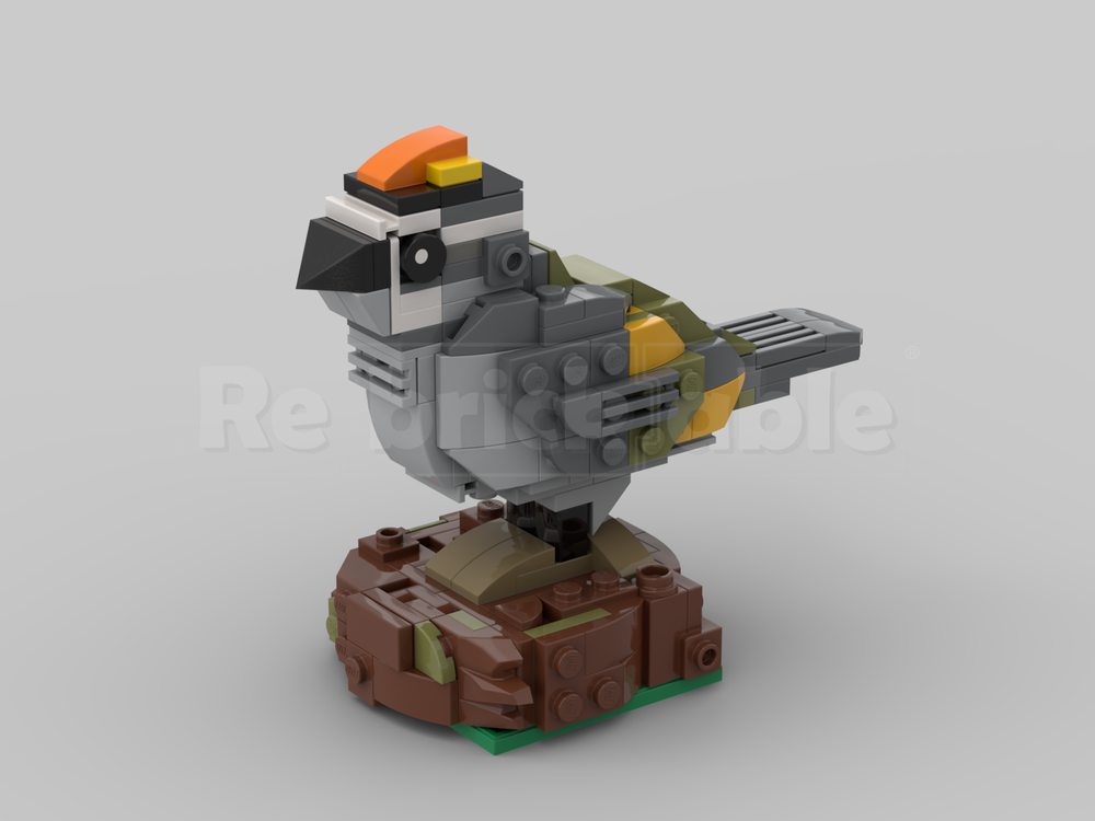 Lego Golden-crowned Kinglet