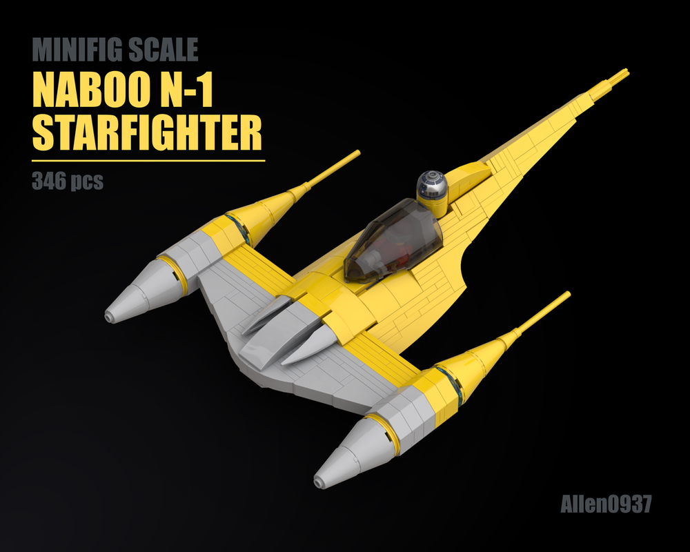Lego N-1 Starfighter