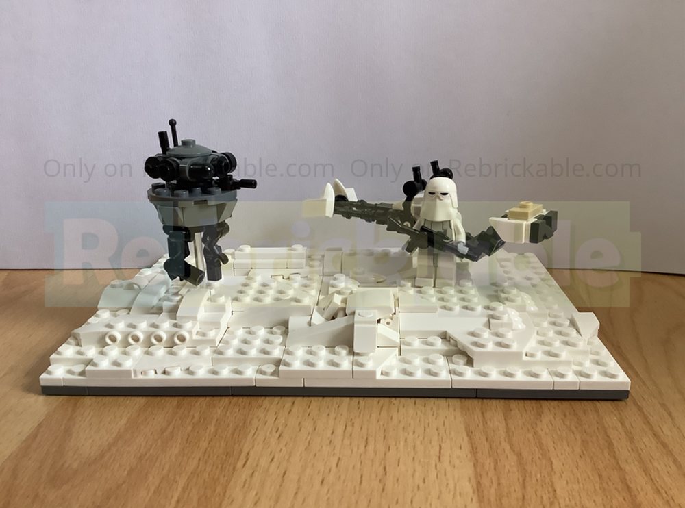 Lego small hoth vignette