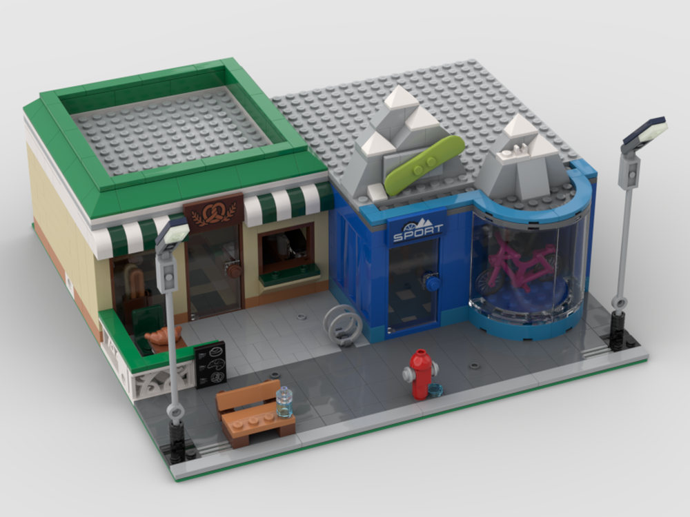 Lego Shopping Street Modular
