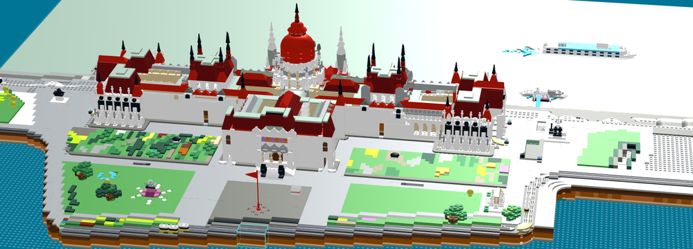 Lego Hungarian Parliament Building