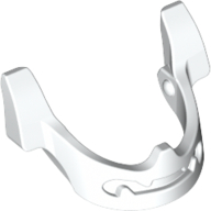 Lego Headwear Accessory Visor / Chin Guard / White
