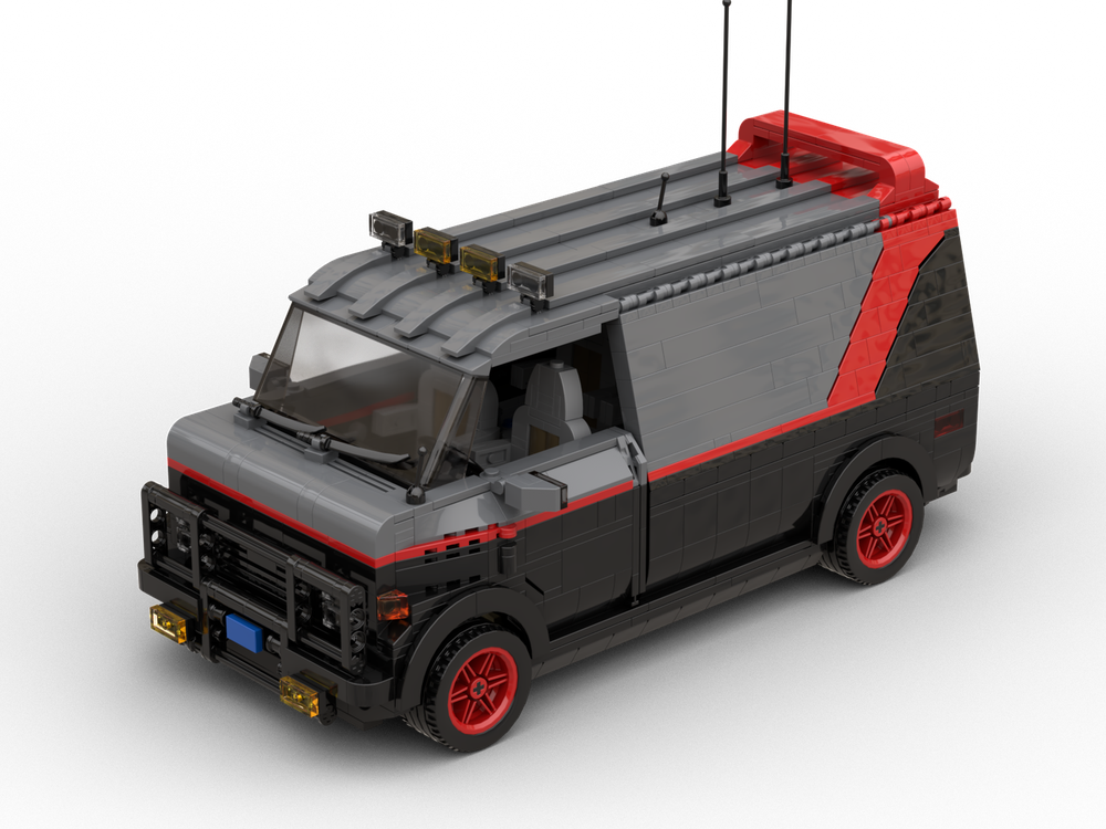 Lego A-Team GMA Van v.22