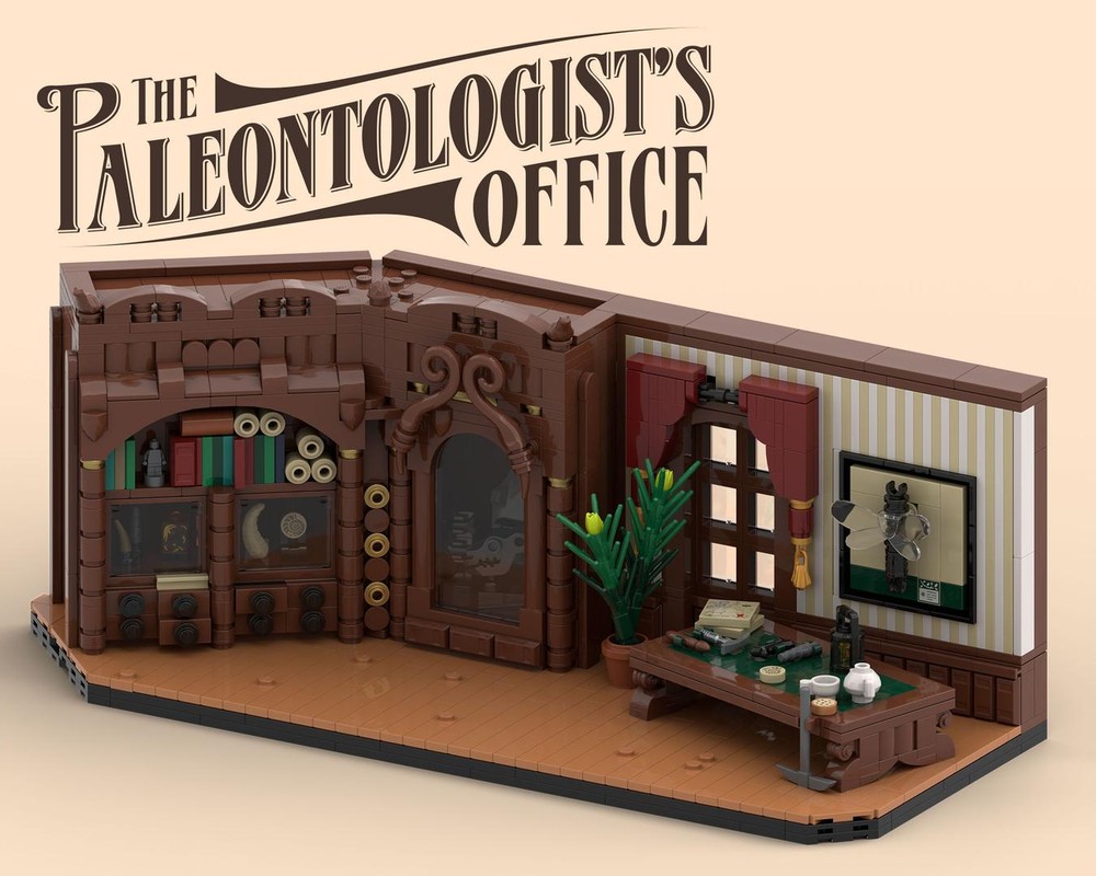 Lego The Paleontologist's Office