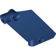 Lego Technic Panel Curved 5 x 7 Parallelogram Left / Dark Blue