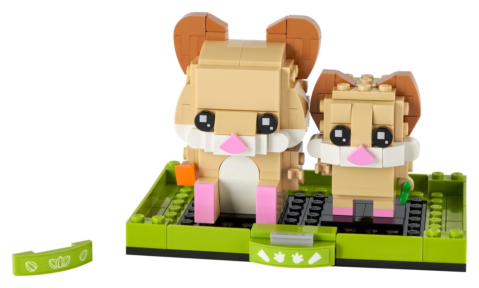 Lego Hamster and Baby Hamster