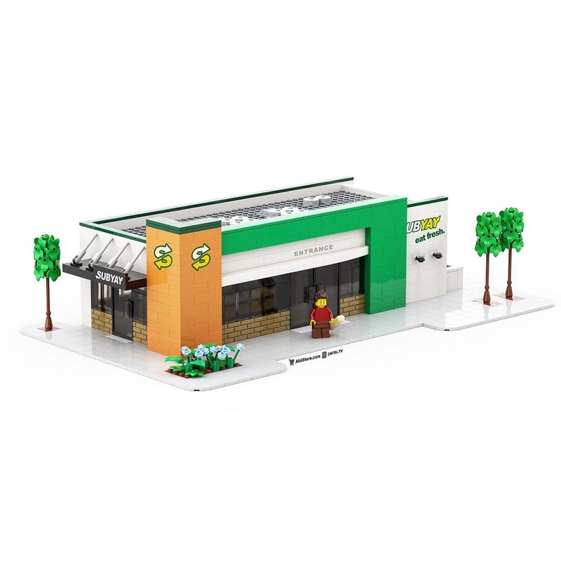LEGO Modular Subway Shop