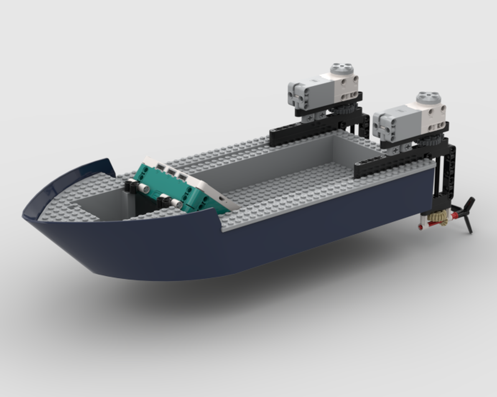 Lego RC boat