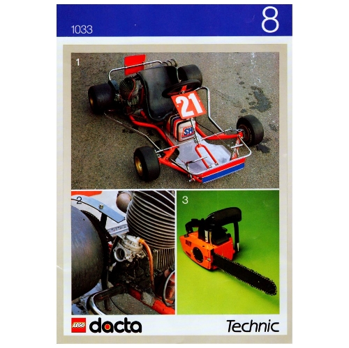 Lego Activity Booklet 8 - Chain Drives - Set 1032 / [No Color/Any Color]