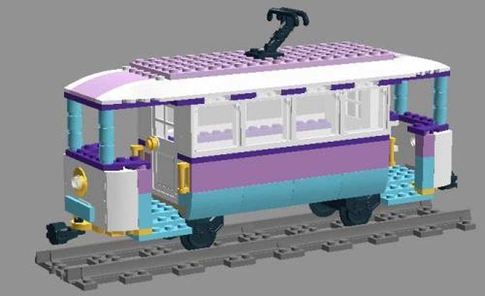 Lego Friends Tram