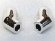 Lego Arm, (Matching Left and Right) Pair / Chrome Silver