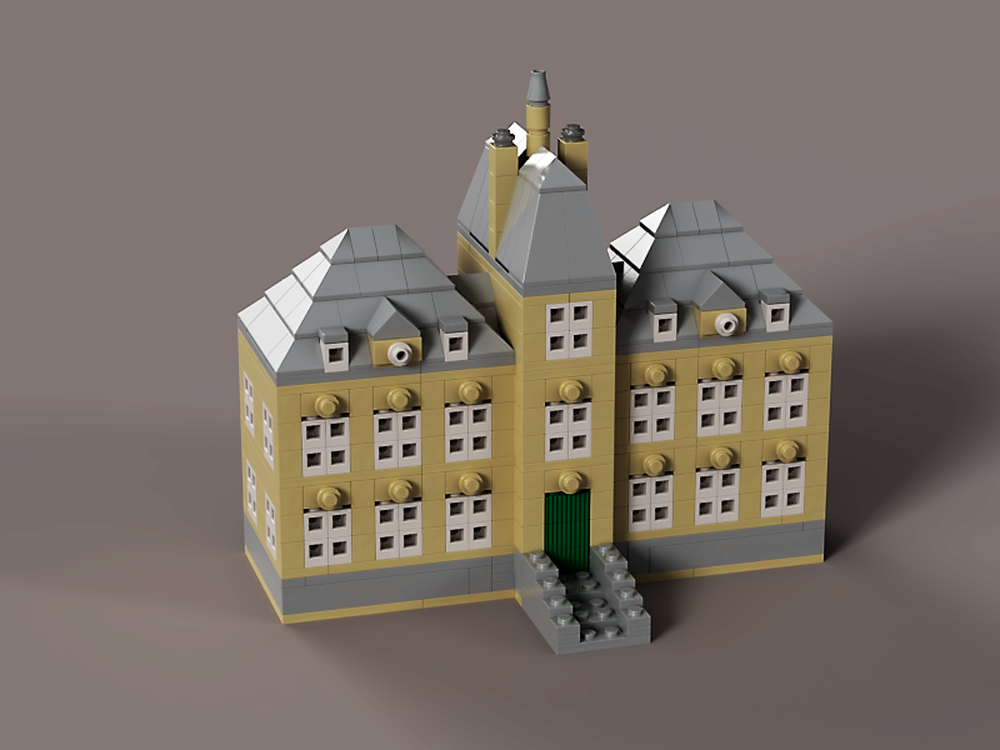 Lego Marlinspike hall - le château de Moulinsart