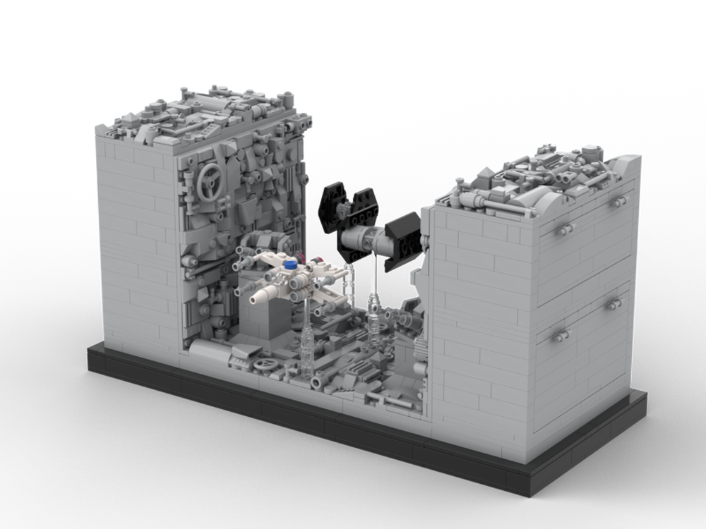 Lego Death Star Trench Run