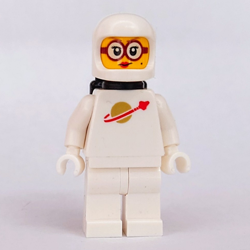 Lego Classic Space, White with Black Airtanks, Red Glasses