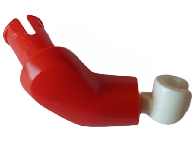Lego Arm Large with Pin, Right with White Hand