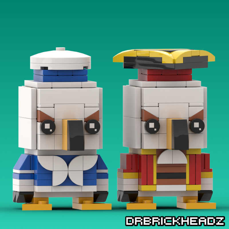 Lego Gulliver + Gullivarr (Animal Crossing) Brickheadz